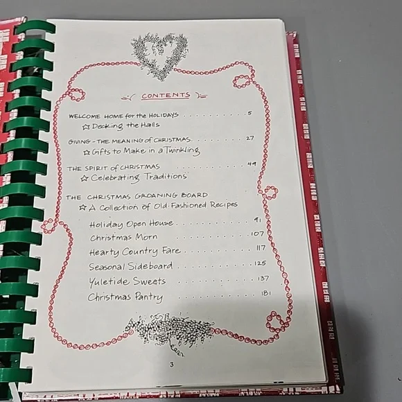 Old Fashioned Country Christmas Cook book - Picture 3 of 12